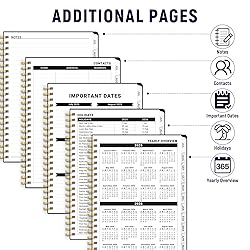 Planner 2025-2026, Monthly and Weekly Calendar