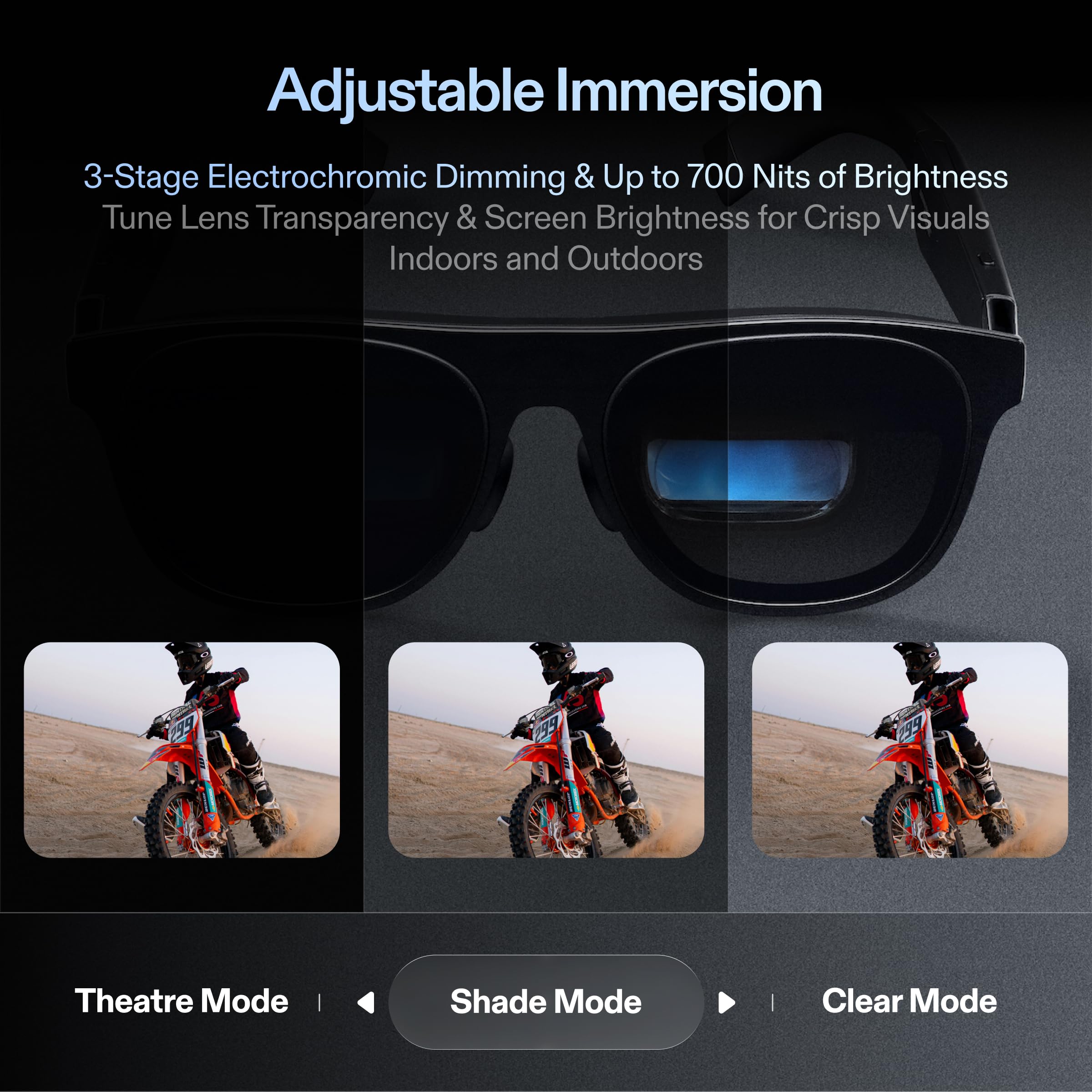 XREAL One Pro AR Glasses with X1 Chip, Native 3 DoF, X-Prism Optics, 57°FOV 171