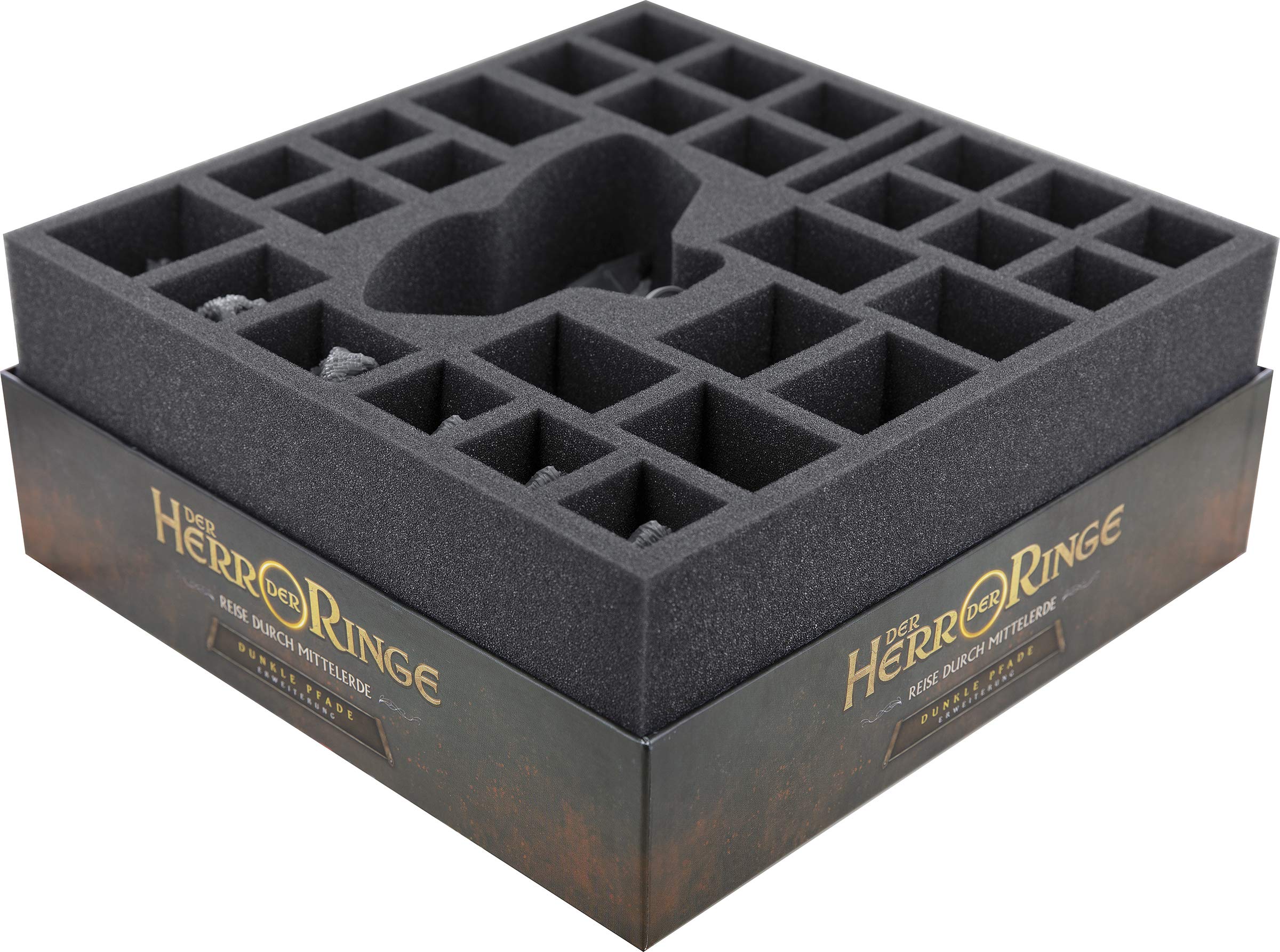 Feldherr foam set compatible with The Lord of the Rings: Journeys in Middle-earth - Shadowed Paths - board game box
