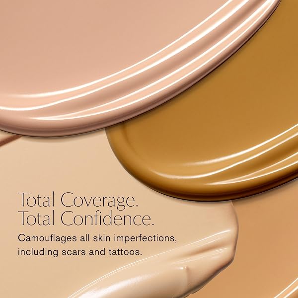 ESTÉE LAUDER DOUBLE WEAR 24-HOUR MAXIMUM COVER CAMOUFLAGE FOUNDATION MAKEUP FOR FACE AND BODY SPF 15 | FULL COVERAGE | TATTOO COVER UP MAKEUP WATERPROOF, 1.0 FL OZ,1C1 COOL BONE