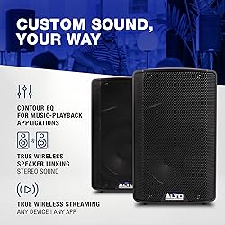 ALTO TX410 350W 10" Powered PA Speaker Bundle with