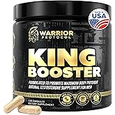 Testosterone Support for Men - Male Enhancing Supplements & Vitality Pills | Testosterone Supplement for Men w/ Turkesterone, Tongkat Ali & Fadogia Agrestis | Boost Muscle Growth, Stamina & Recovery