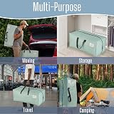 VenO 6 Pack Heavy-Duty Extra Large Moving Bags with Backpack Straps view 7