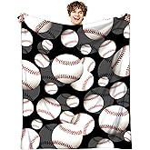 Rnmkertio Baseball Blanket Baseball Gifts for Boys Sport Baseball Throw Blanket Baseball Bedding Baseball Stuff Room Decor 50"x40"