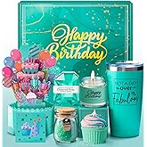Birthday Gifts for Women, Happy Birthday Gift Basket Set for Her, Mom, Wife, Daughter, Sister, Girlfriend, Coworker, Unique Relaxing Spa Birthday Gift Idea for Women 30th, 40th, 50th, 60th