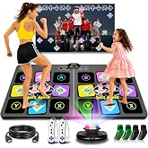 UOYESS Dance Mat for Kids &amp; Adults - Wireless Electronic Dance Pad with HDMI Plug &amp; Play, 2-Player Dance Game Mat, Exercise Mat for Family Parties, Birthday Gift for Boys Girls Ages 6+