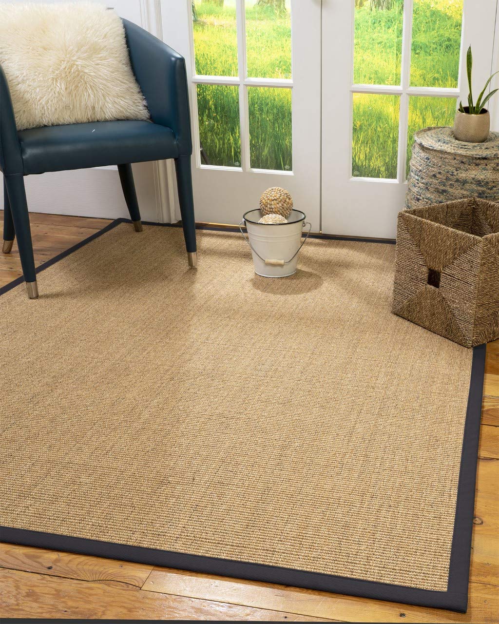 Sisal Rugs With Blue Borders Bryont Blog