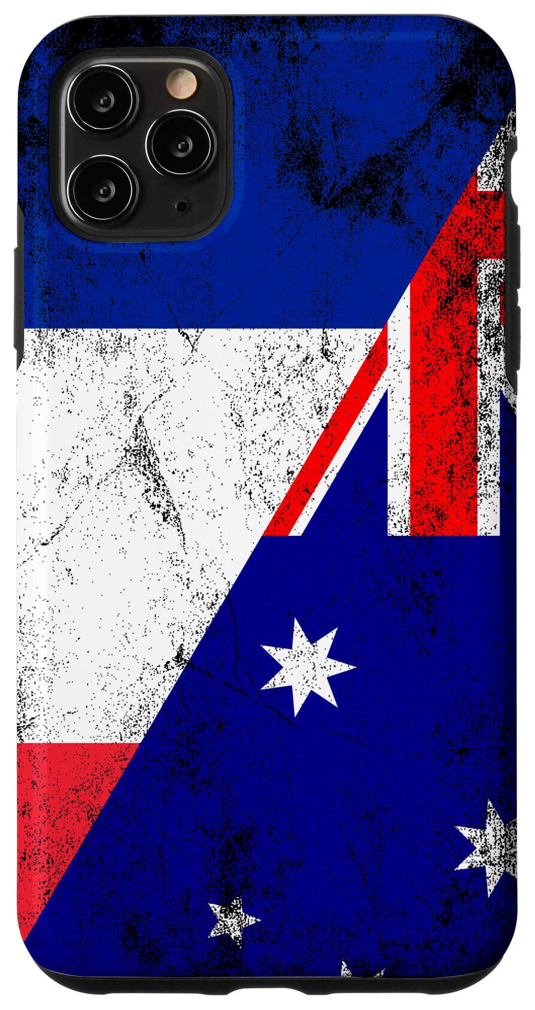 iPhone 11 Pro Max France & Australia Flags - French Australian Case