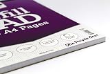 Silvine A4 Refill Pad 2/10/20 mm Graph 160 Pages 80 Sheets White view 2