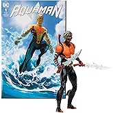 McFarlane Toys DC Direct Page Punchers Aqualad 7in Action Figure with Aquaman Comic