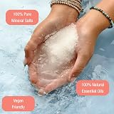 DrSALTS+ Recharge Boost Epsom Salts Pink Grapefruit 750g vegan Cruelty Free view 3
