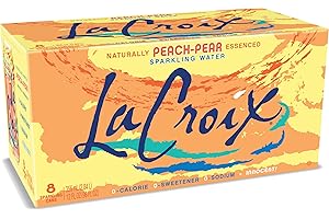 LaCroix Sparkling Water, Peach-Pear, 12 Fl Oz (pack of 8)