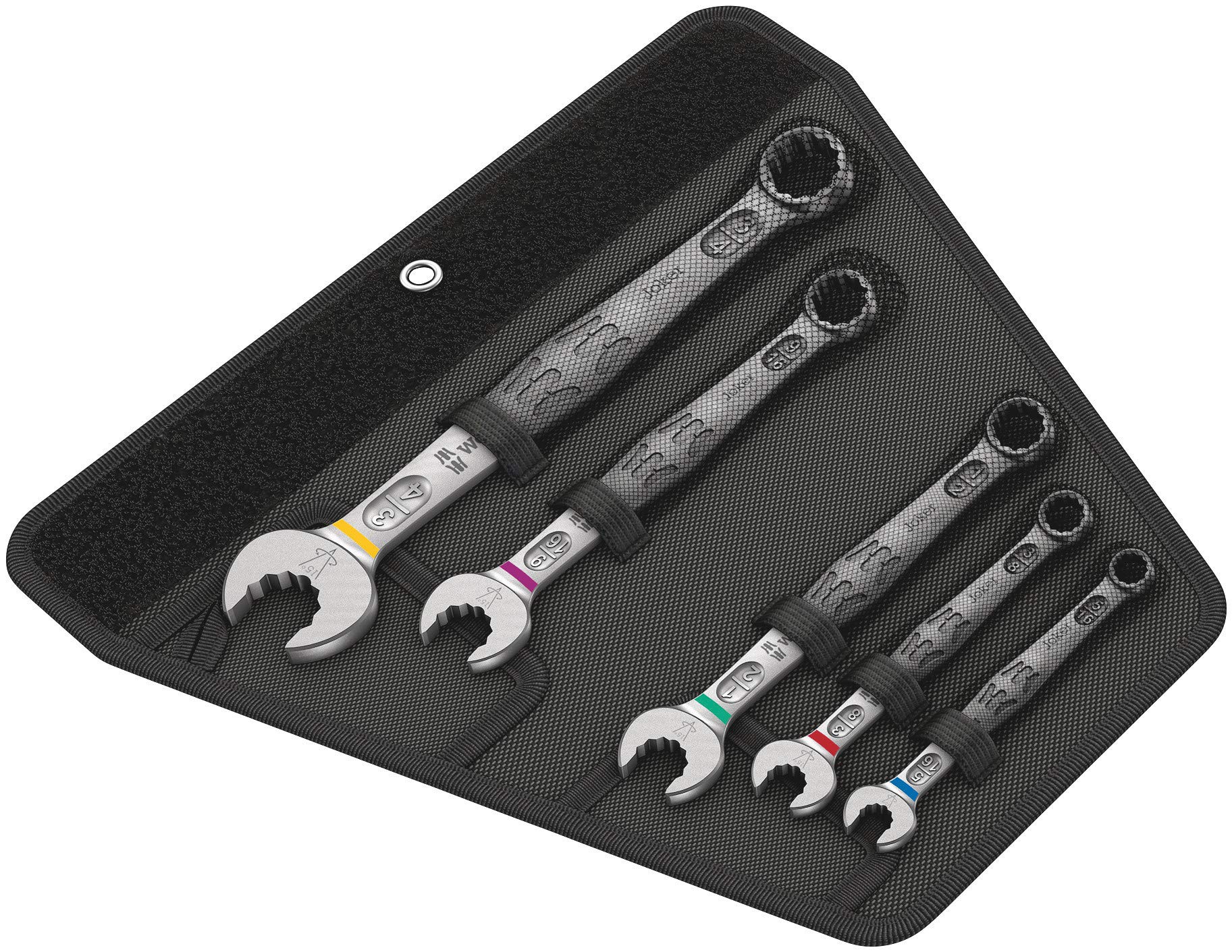 Wera 05020240001 6003 Joker 5 Imperial Set 1 Combination Wrench Set, Imperial, 5 Pieces