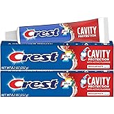 Crest Toothpaste 8.2 Ounce Cavity Protection Regular (Pack of 2)