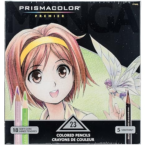Prismacolor 1774800 Premium-Buntstifte – Manga-Farben