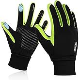 Sukeen Kids Winter Gloves, Touchscreen Anti-Slip Kids Cycling Gloves for Kids Boys Girls, Lightweight Boys Gloves for Running Cycling Biking Sports Outdoor