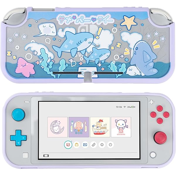 Amazon.com: GeekShare Shark Switch Lite Protective Case & Thumb