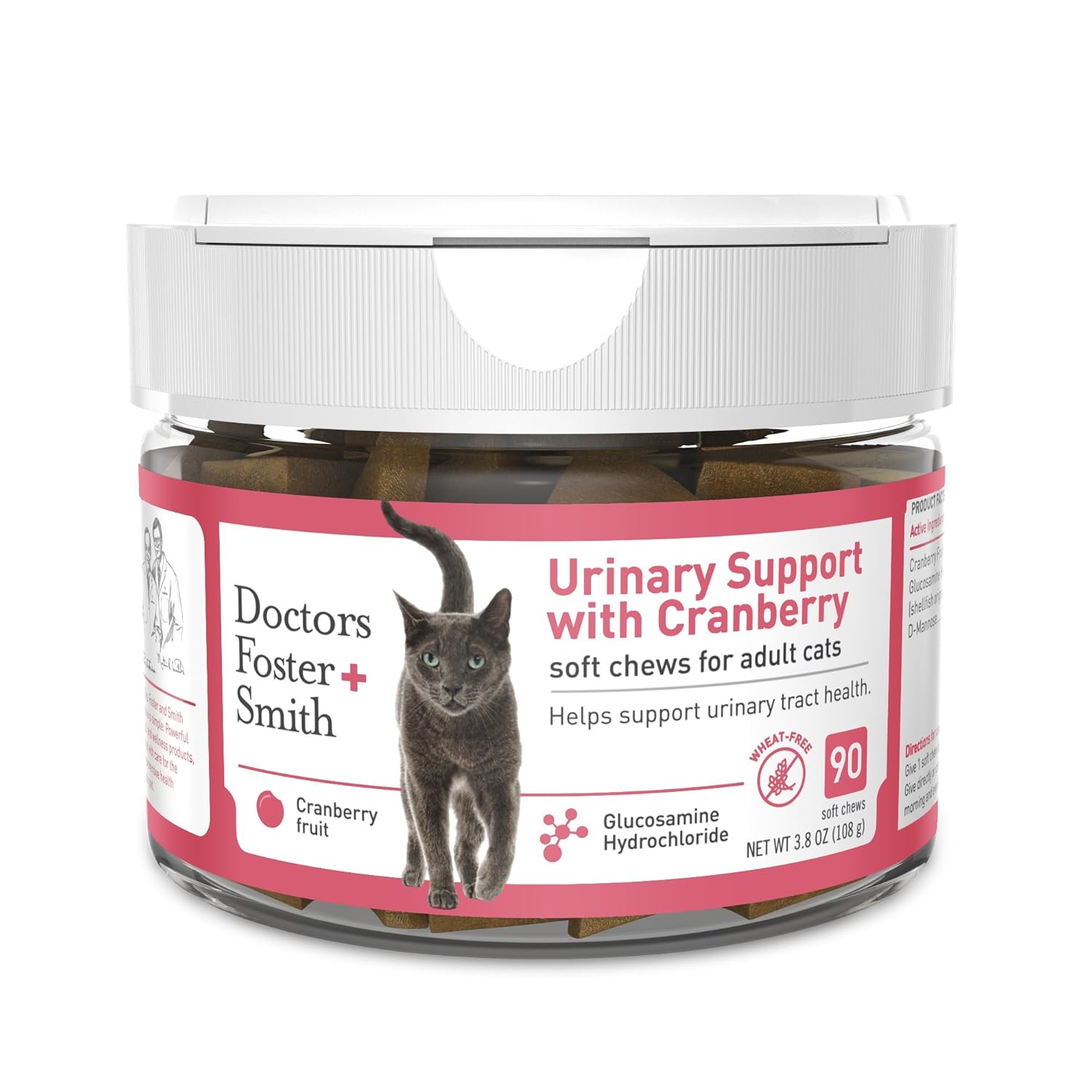 Doctors Foster + Smith Urinary Support Soft Chews for Cats, 90 count Pet Supplies