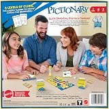 Mattel Games Pictionary Family Board Game for Kids Adults 2 Teams JDX96 view 6