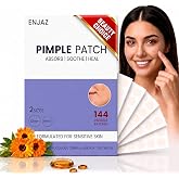 Superior 144 Pimple Patches for Face Acne &amp; Blemishes, Hydrocolloid Acne Patches with Centella Asiatica &amp; Tea Tree Oil, Invisible Skin Care Pads, Miracle Zit Stickers