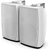 STUDIOFINIX 8-Inch 600W Passive Outdoor Speakers Wired, IP44-Rated Waterproof, All-Weather Speakers Ideal for Large Spaces (Commercial Areas, Spacious Backyards, Auditorium)