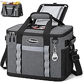 Maelstrom Collapsible Soft Cooler Bag,35/55/75 Cans Beach Cooler with Flip Top Lid, Ice Chest, Leakproof & Portable for Beach, Camping, Road Trips & Grocery Shopping