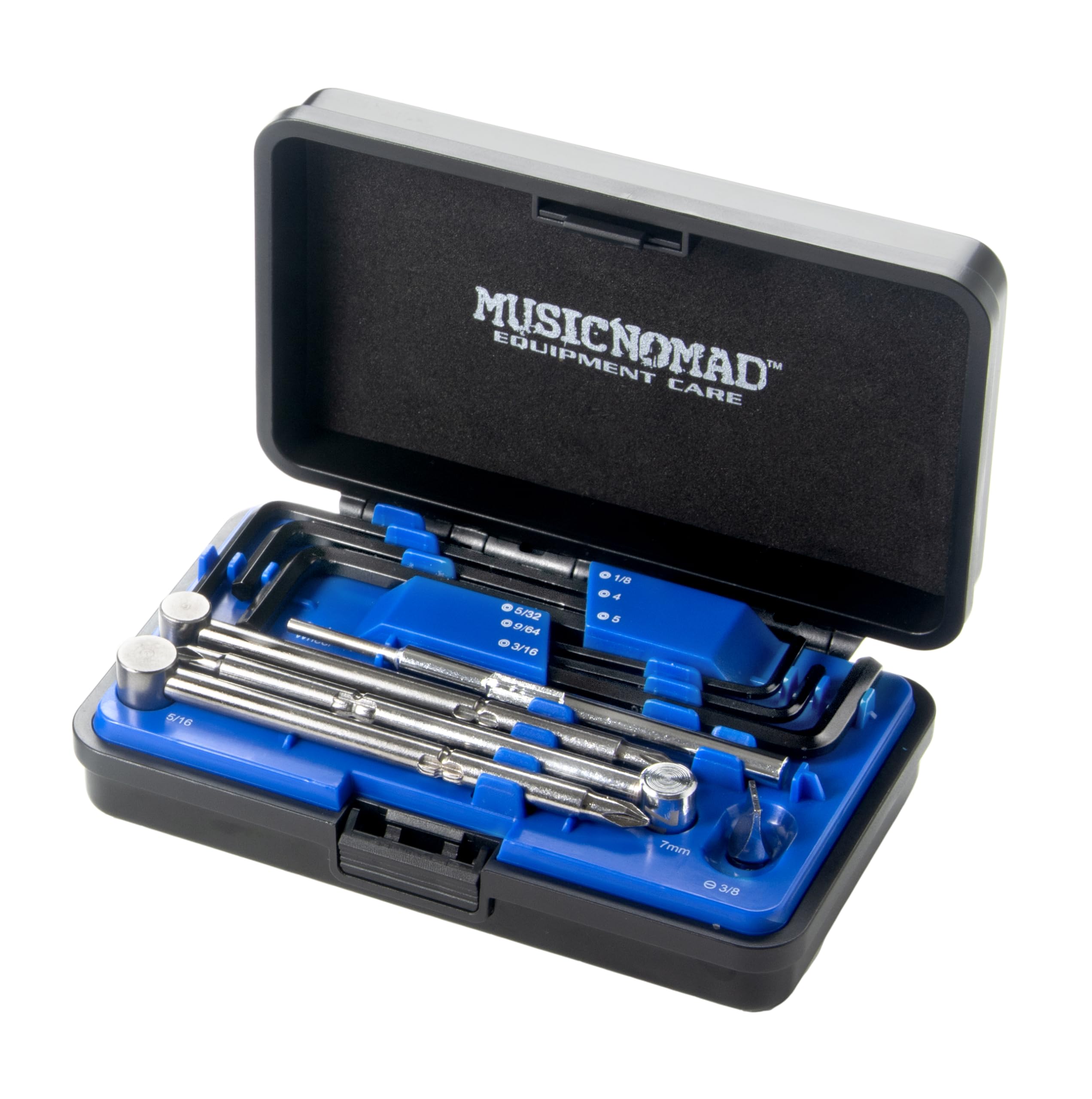 MusicNomad Premium Guitar Tech Truss Rod Wrench Set - 11 pcs. MN235