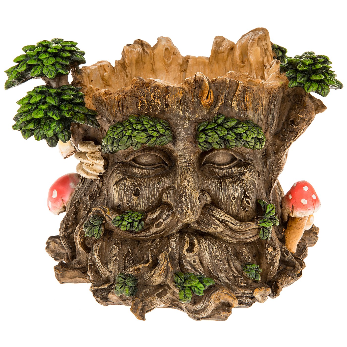SC Gifts GORGEOUS GREENMAN FACE PLANTER DECORATIVE GARDEN NEW & BOXED