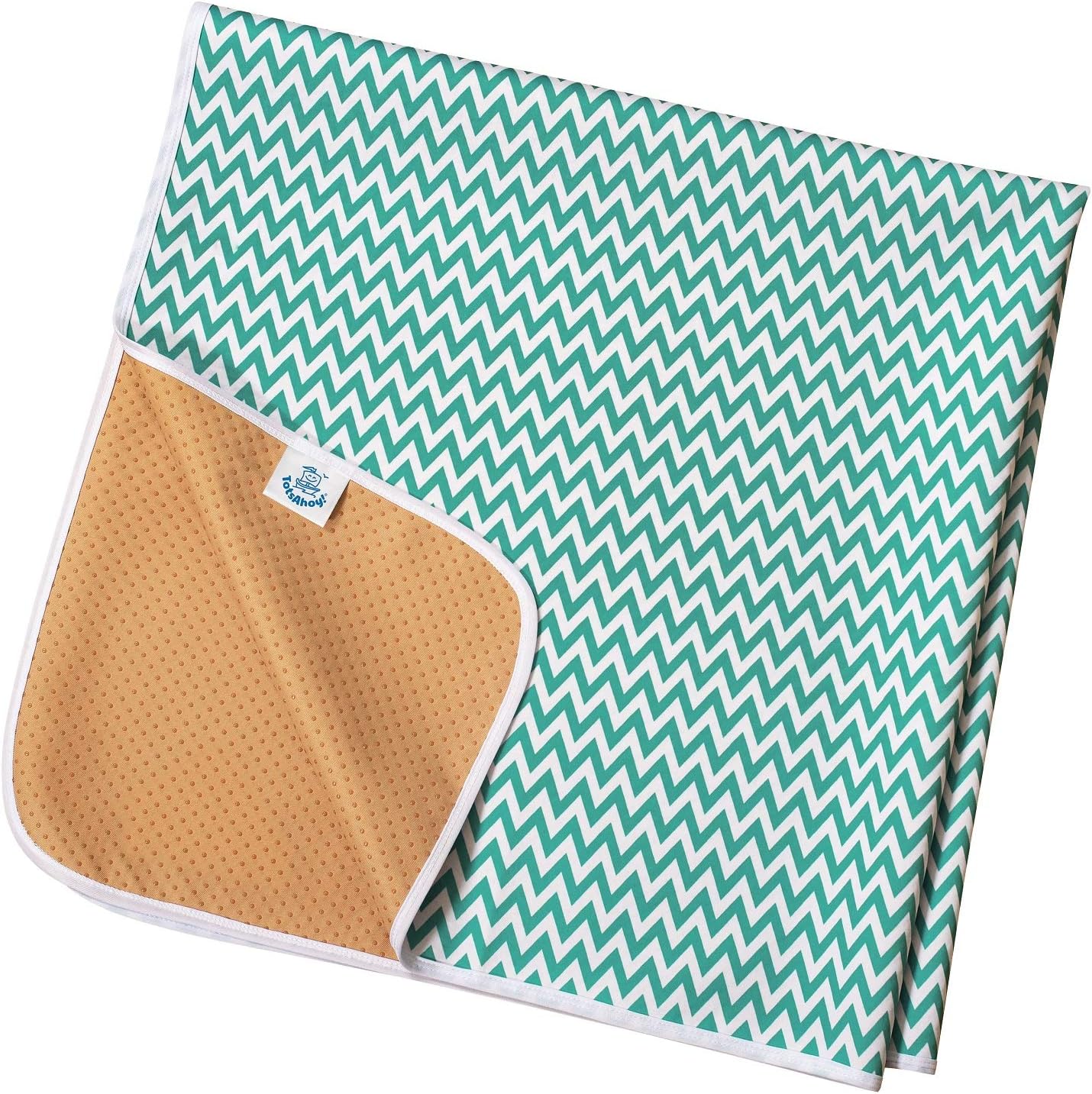 Non Slip Splash Mat by TotsAhoy!® Large Under Highchair Baby Weaning