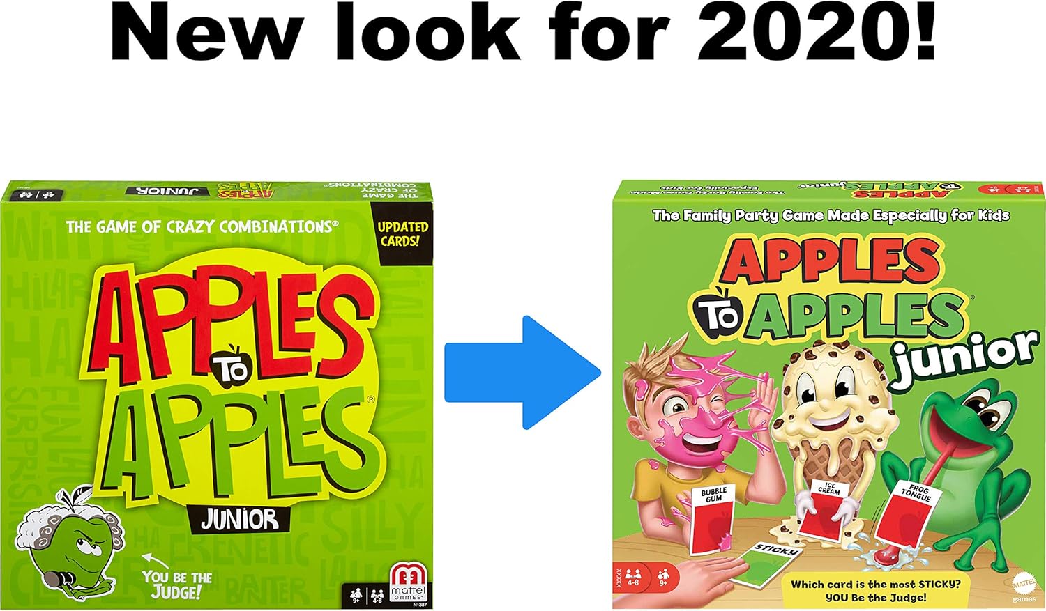 Amazon Com Apples To Apples Junior The Game Of Crazy Comparisons Packaging May Vary Toys Games