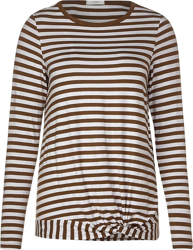 Cecil Women's Long Sleeve Top Amazon.co.uk Clothing