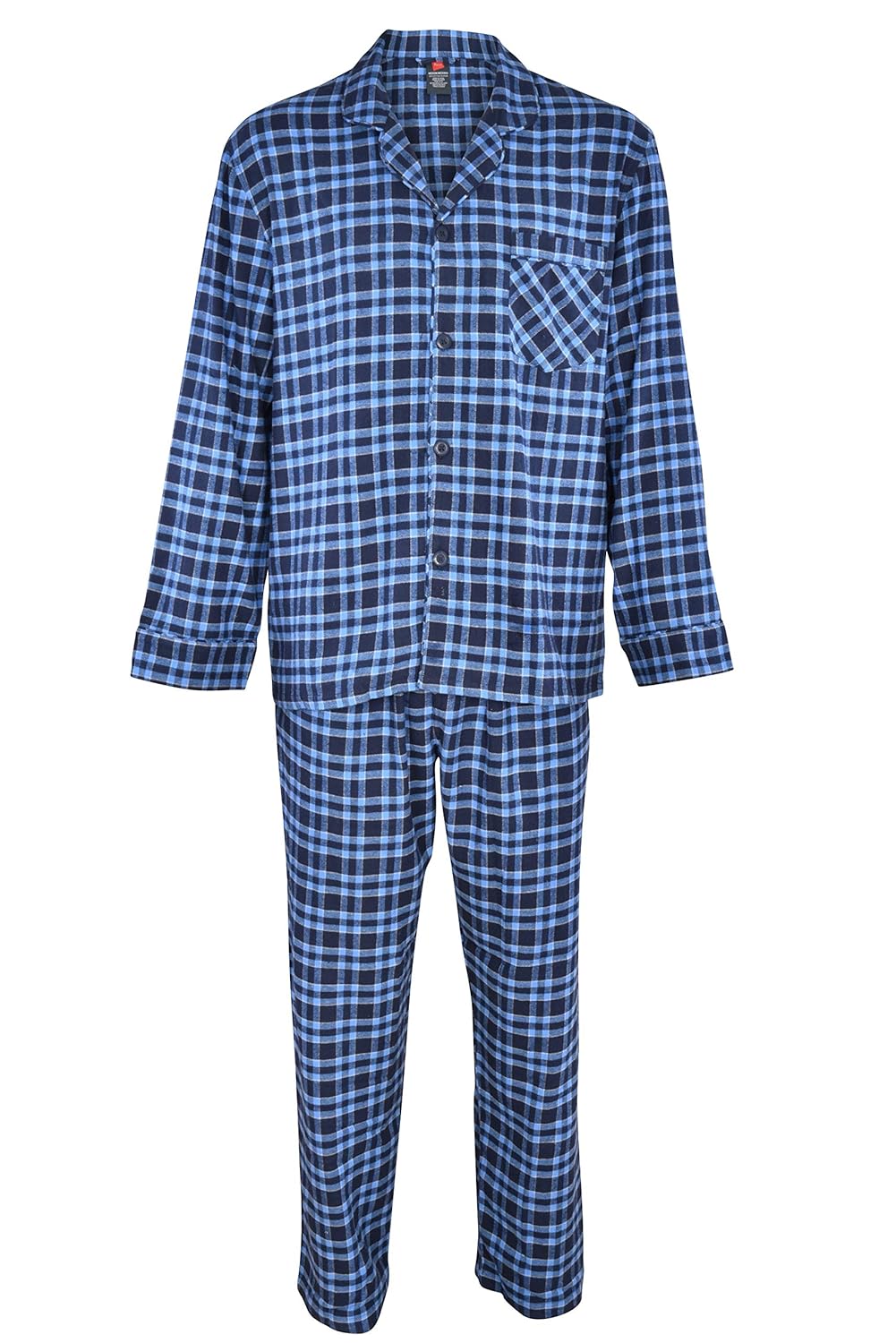 hanes plaid pajama pants
