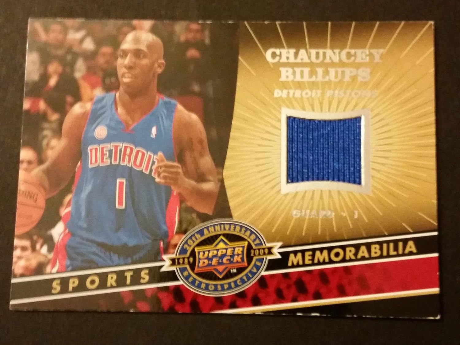 billups pistons jersey