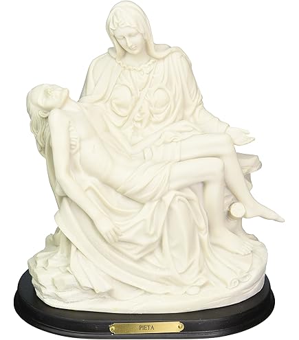 Amazon.com: Needzo Pieta Garden Statue, Jesus and Mary Stoneresin