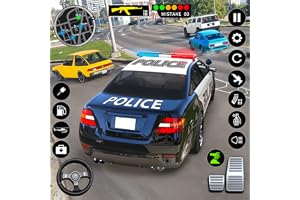 Real Police Car Driving Cop Games 2024: Police Officer Simulator Town Car Chase Crime City