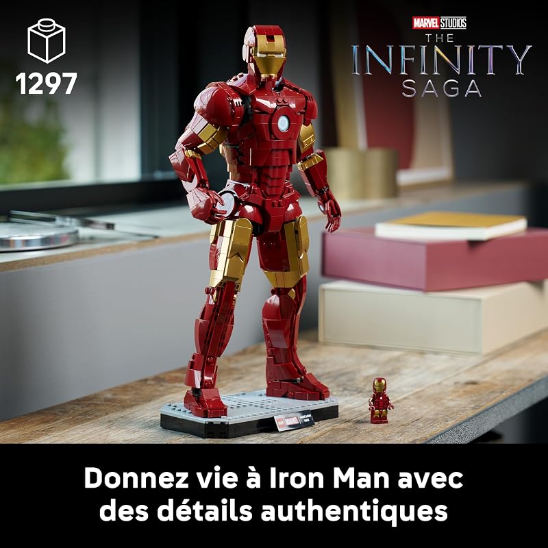 Marvel Iron Man Mark 3 Édition Collector 76344 — photo 2 sur 8