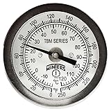 Winters TBM Series Stainless Steel 304 Dual Scale