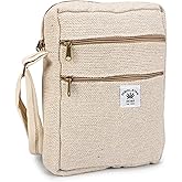 LONGING TO BUY Hemp Sling Bag, Hemp Crossbody Bag for Travel and Shopping