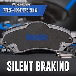 Bendix Premium SBC1675 Ceramic Front Brake Pads for