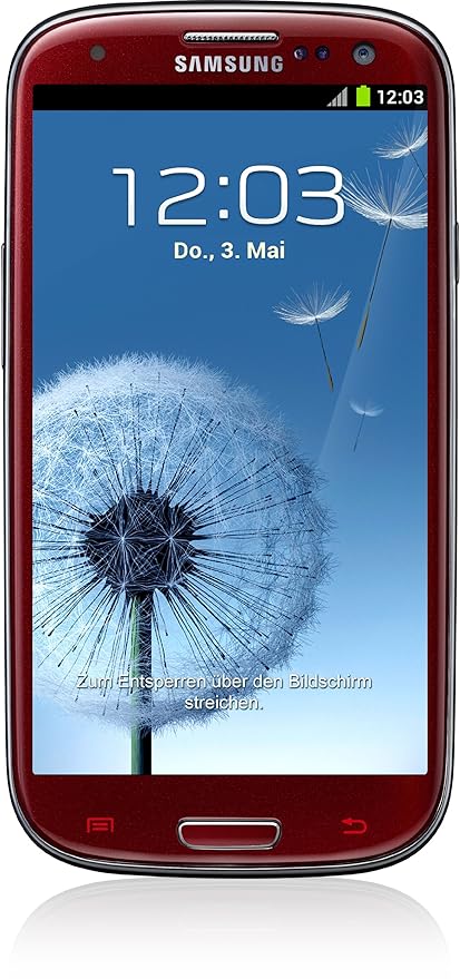 Samsung Galaxy S III i9300 Smartphone 16 GB (12,2 cm (4,8 Zoll) HD Super-AMOLED-Touchscreen, 8 Megapixel Kamera, Micro-SIM, A
