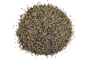 Monterey Bay Herb Co., Black Peppercorn (16 Mesh), Premium Ground Pepper Essential Spice for Seasoning & Cooking, 1 lb