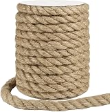 Tenn Well 14mm Natural Jute Rope 10m Thick Strong Brown Decor view 1