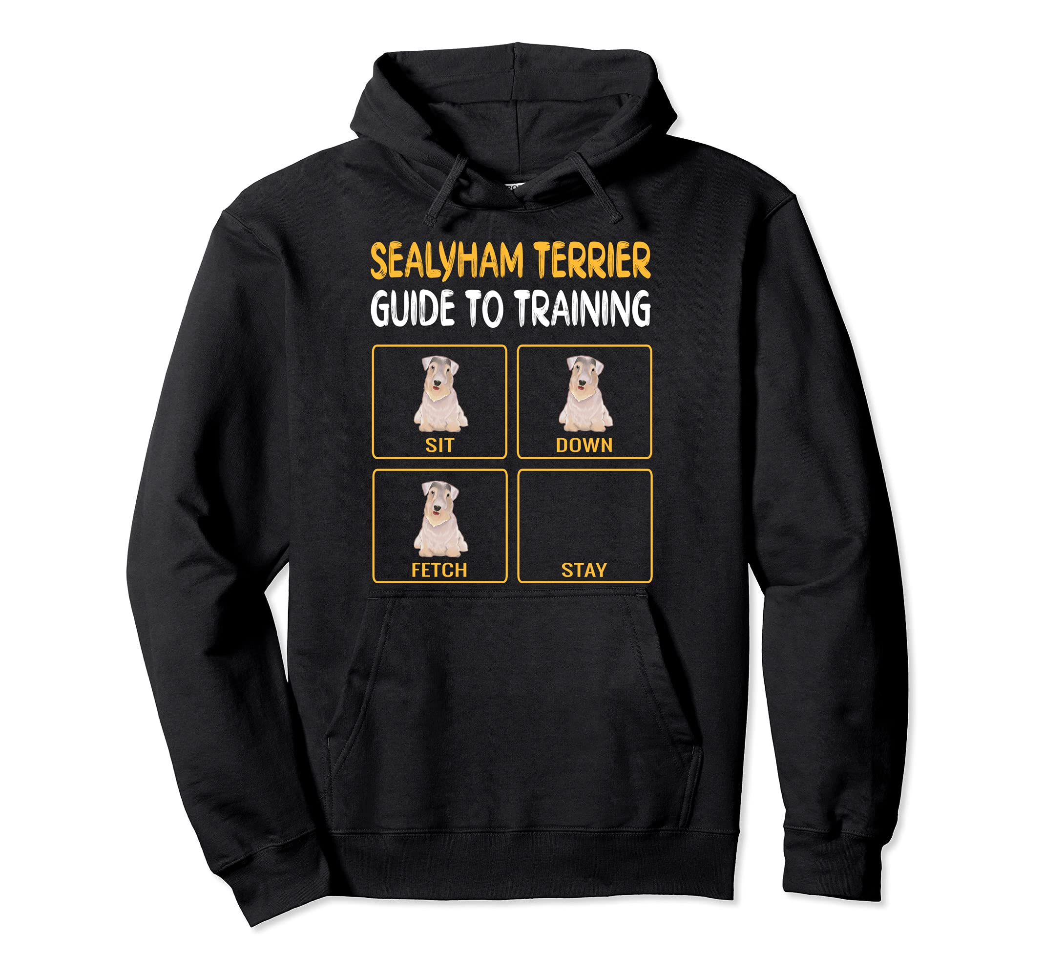 Funny Sealyham Terrier Guide To Training Dog Obedience Pullover Hoodie