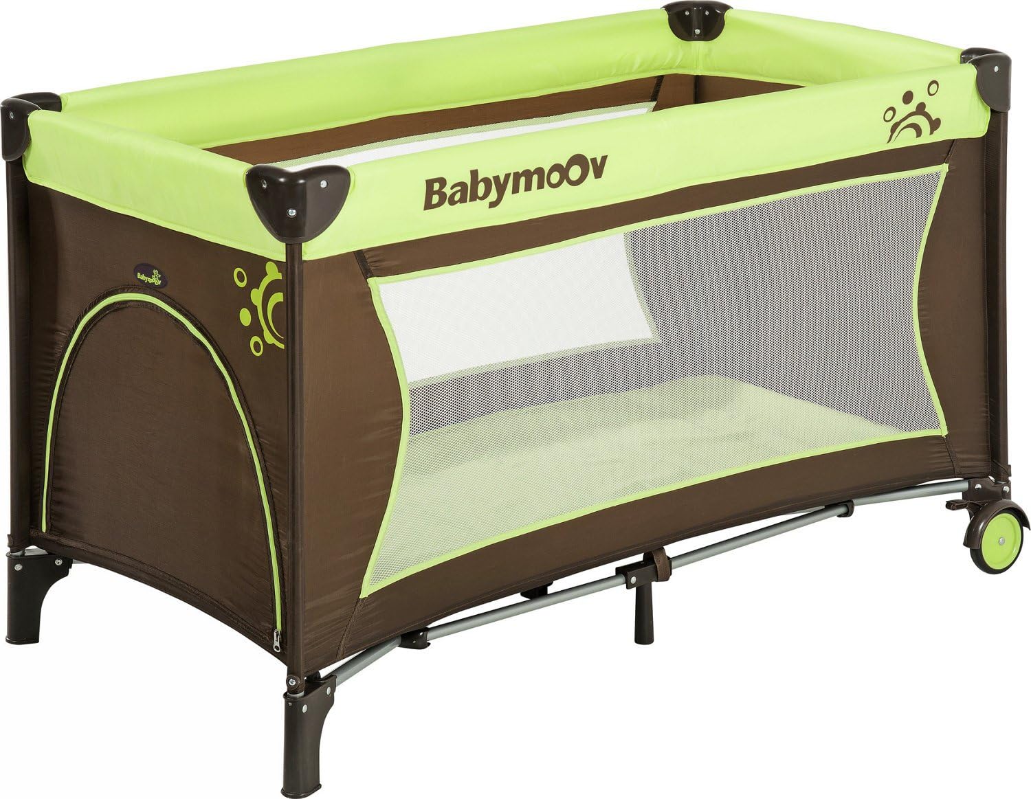 Lit parapluie babymoov vert et marron Clearance