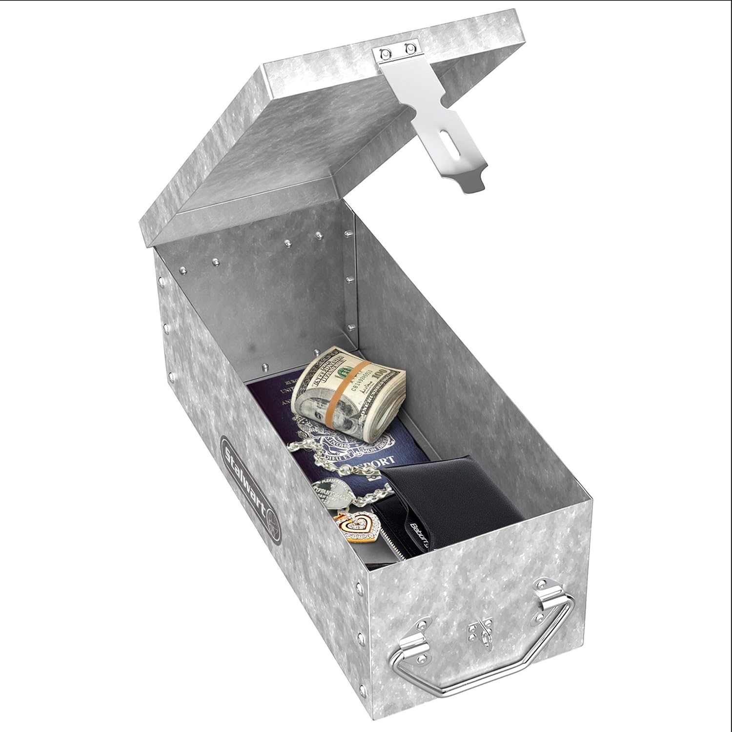 Stalwart 75-005 Metal Storage Lock Box, 12": Home Improvement