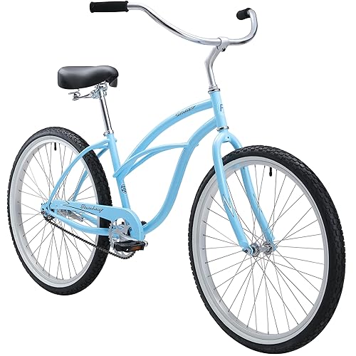 Firmstrong Urban Women's Beach Cruiser Bike, Single Speed Bicycle