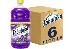 Fabuloso Multi-Purpose Cleaner 2x Concentrated, Lavender - 56 fl oz (Pack of 6)