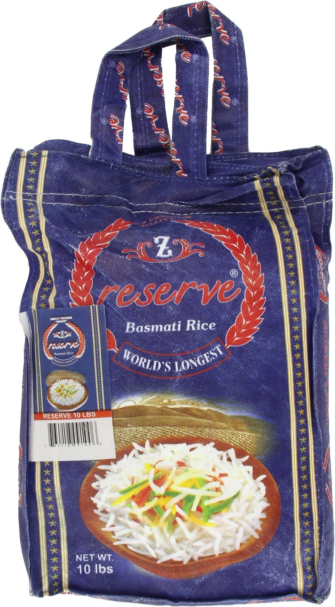 Zafarani Reserve Basmathi Rice 10-Pounds
