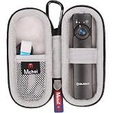 Mchoi Hard Case for OLIGHT Arkfeld UV/Pro/Ultra EDC Flat Flashlight, Shockproof Waterproof EVA Protective Shell with Carabiner, 1000-1400 Lumens, Case Only