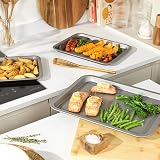 Salter Essentials 6-Piece Non-Stick Baking & Roasting Tray Set UK Made view 4